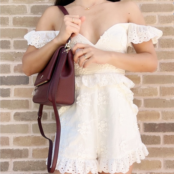 Kate Spade Pebbled Leather Flap Shoulder Bag - Picture 4 of 4